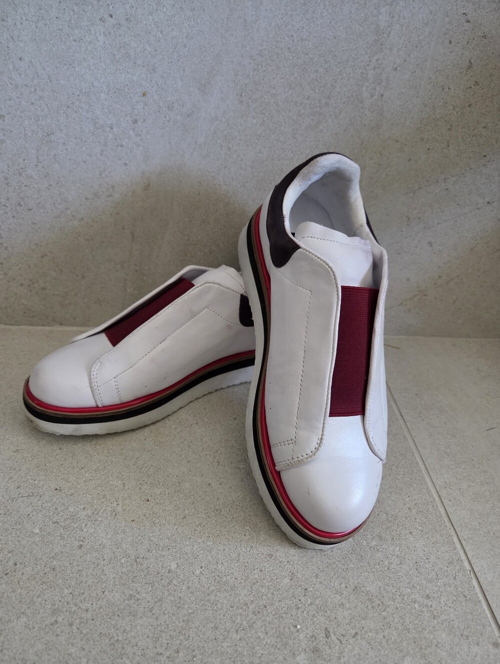 Zac Posen Sneakers Leather 7.5